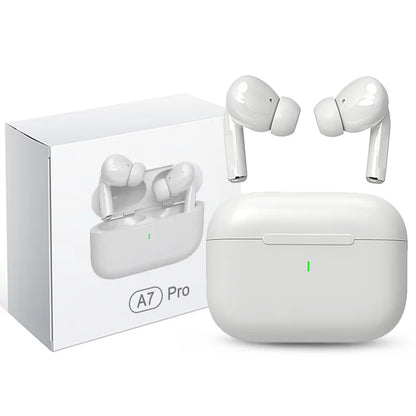 Auriculares Bluetooth sem fios Air Pro 2025 TWS, auriculares HiFi com redução de ruído, à prova de água, para iPhone e Android.