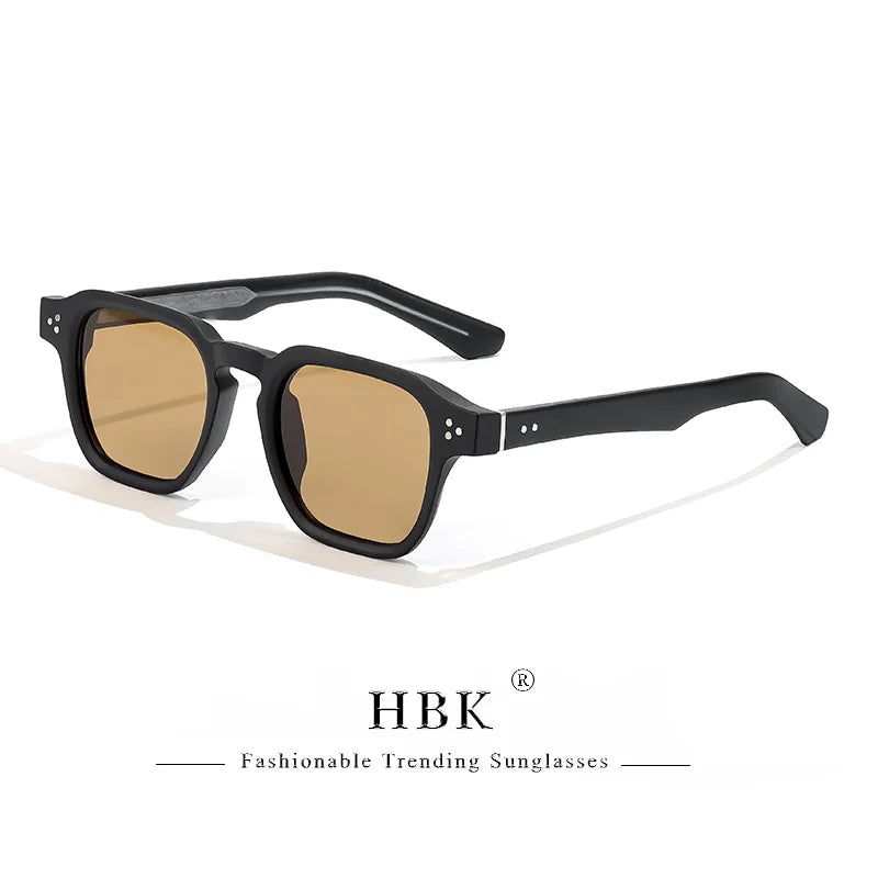 Óculos de Sol Quadrados Vintage com Lentes Degradê