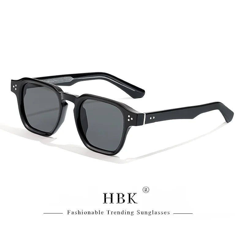 Óculos de Sol Quadrados Vintage com Lentes Degradê